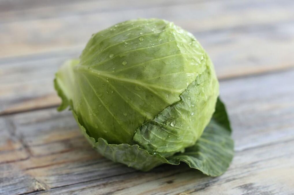 Cabbage leaves