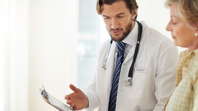 woman at a doctor's appointment